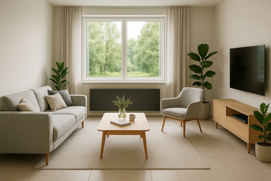 Designheizung – glatt, modern, dezent