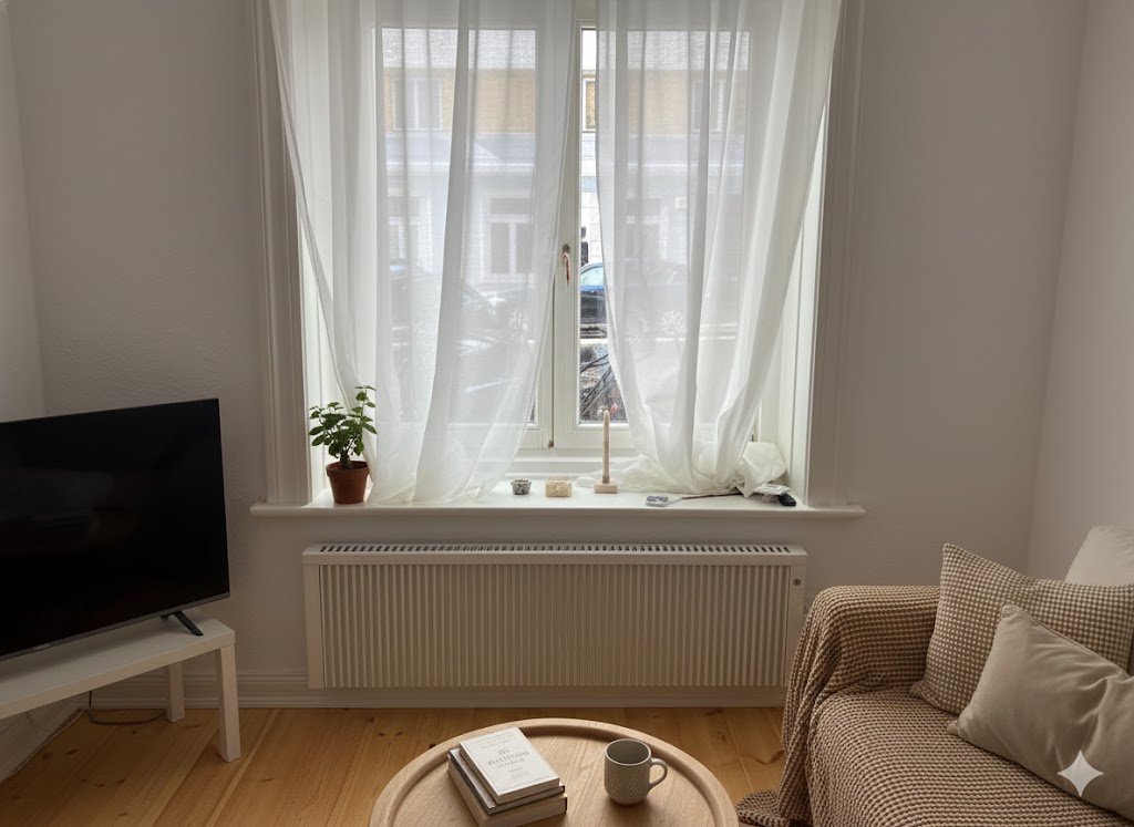 Heizungsmodernisierung im Wohnungsbestand mit Flächenspeicherheizung im Wohnzimmer | Energiekonzept Nordwest