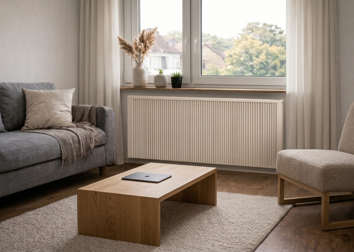 Moderne Flächenspeicherheizung als Ersatz für alte Nachtspeicherheizung in Dortmund